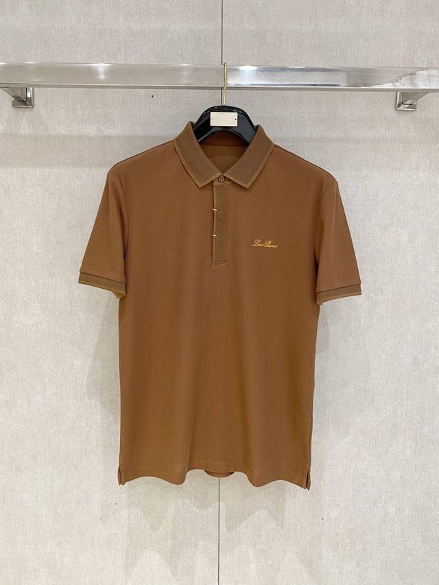 Loewe's new men's logo short-sleeved Polo shirt for spring and summer 2025 conti