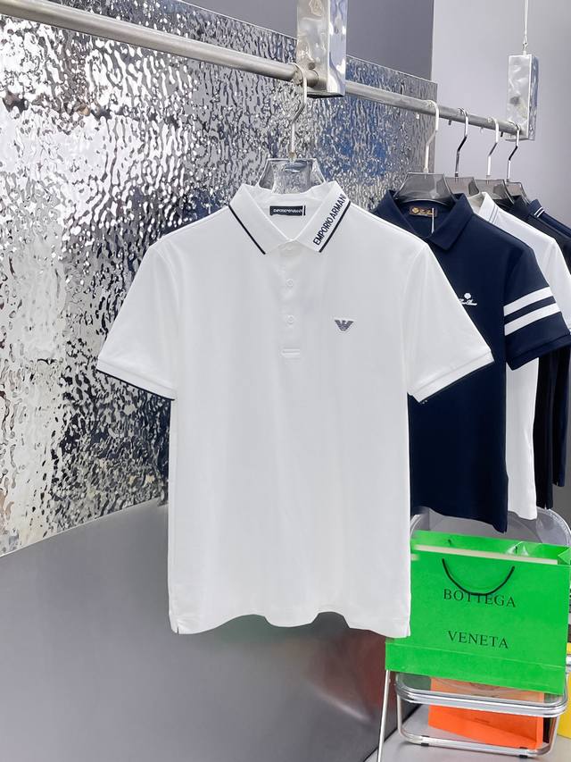 Gucci. 2025Ss spring and summer new lapel short-sleeved Polo shirt. Imported 100