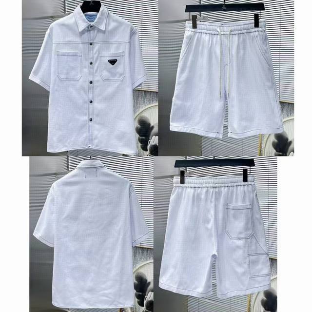 Kiton25Ss new spring and summer light technology woven fabric drawstring shorts,