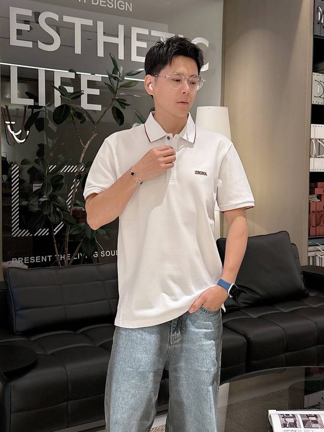 Pra25Ss Spring and Summer Light Cotton Blended Metal Buckle Belt Casual Pants, M