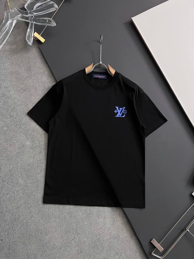 Style: Dj1390 Guc 24Ss New school emblem heavy embroidered T-shirt short sleeves