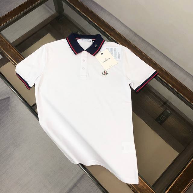 Bc, 2025S Classic iconic Logo embellishment elements Classic fashion lapel Polo