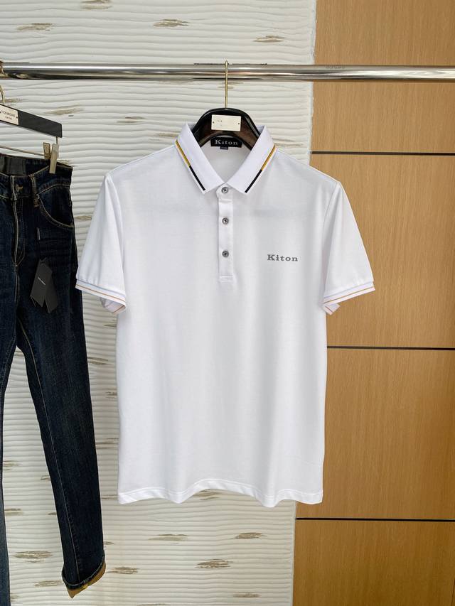 Lp-2540Ss New fashion lapel T-shirt for the spring, a must-have for casual and f