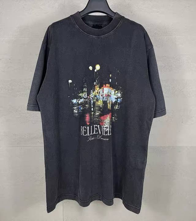 Armani 2025 summer new high-end custom fabric short-sleeved T, the world's top m