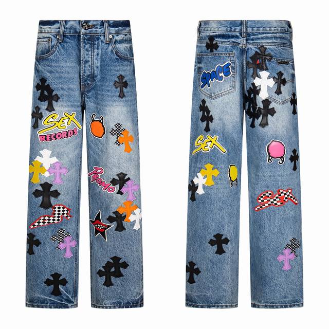 pants and clothes Chrome Hearts, Bearltongs high-end new short-sleeved vest. Han