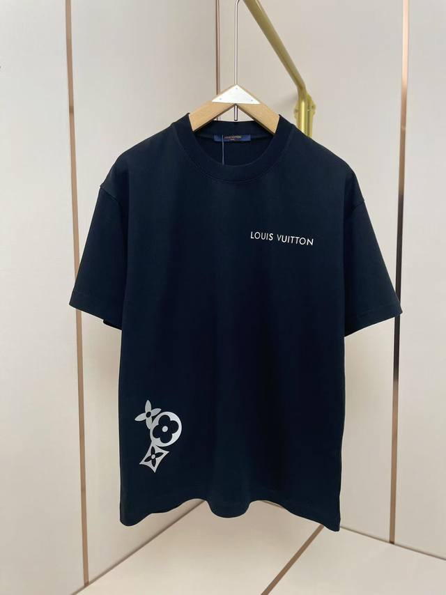 Moncler 2025Ss new spring and summer round neck T-shirt, fashionable and casual