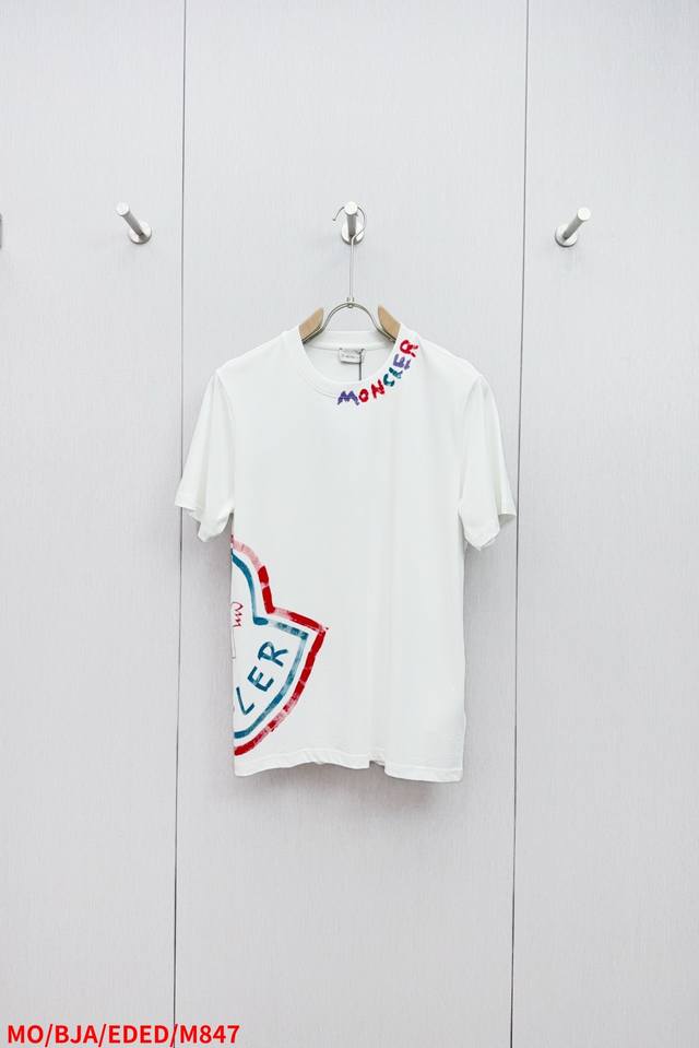 Moncler 2025Ss new summer Logo men's lapel Polo shirt! Classic business men's st