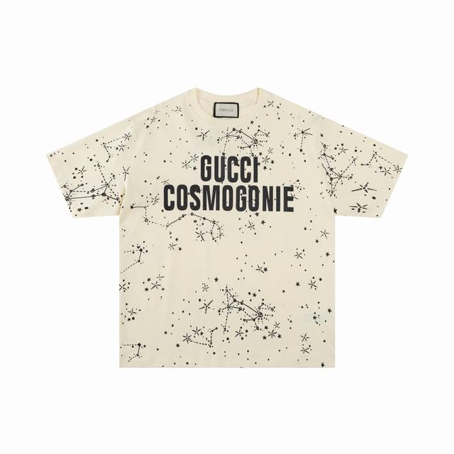 Louis Vuitton*Louis Vuitton Hand-painted graffiti short-sleeved T-shirt *Using 3