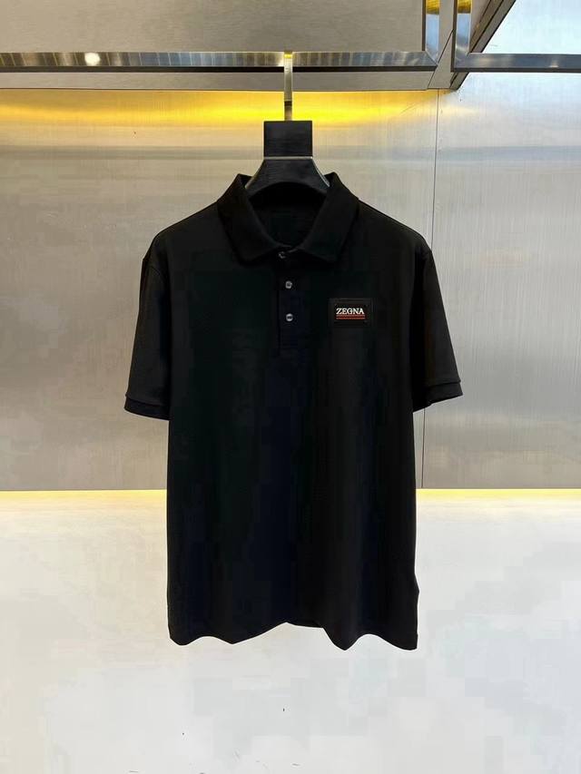 Tf 2025 Spring and Summer Classic Logot Shirt 100 Silky Cotton Men's Ceiling Exc