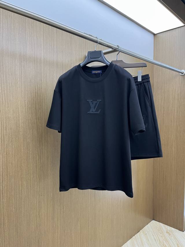Lp2520 New original men's casual bottom short-sleeved T-shirt! High-end custom h
