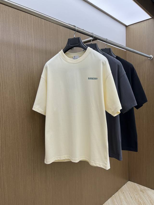 Balenciaga, 2025 spring and summer new fashion round neck short sleeves, high-en