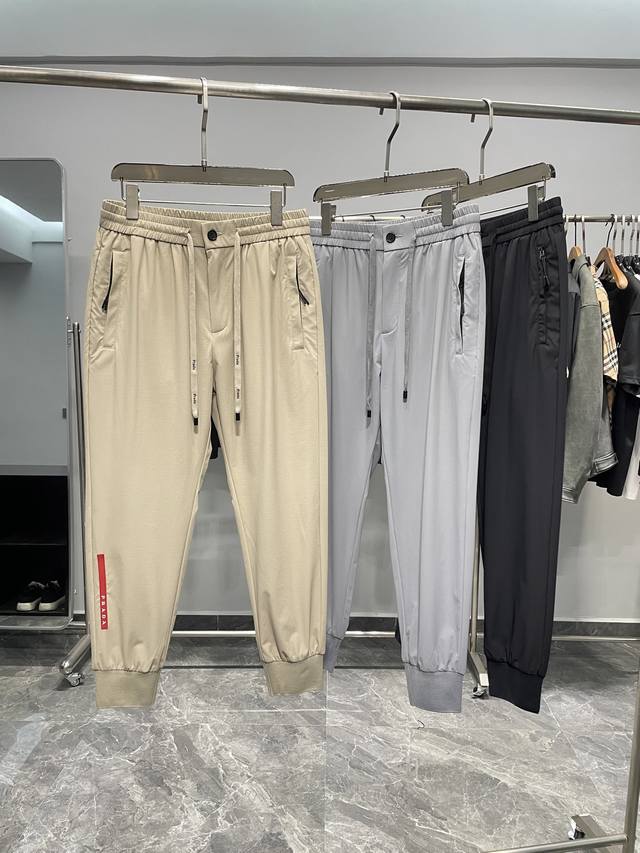 Hermes* 2025Ss Spring new casual pants! Available on the official website. Brand