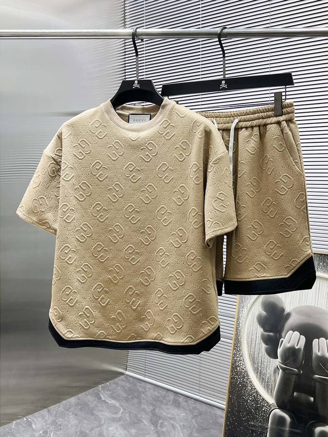 Lv25Ss new spring and summer plain knitted cotton round neck short-sleeved Tee,