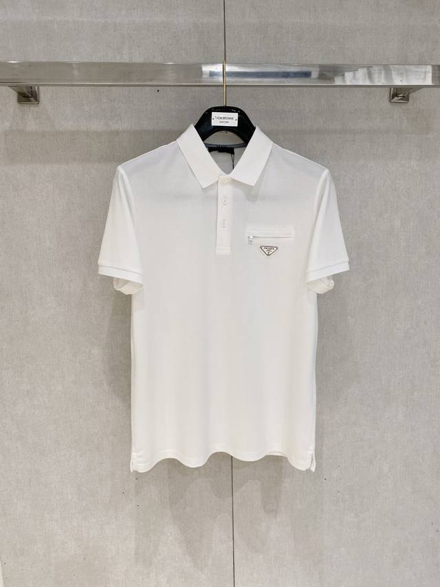 Balenciaga short-sleeved T-shirt Craftsmanship: embroidery Color: black and whit