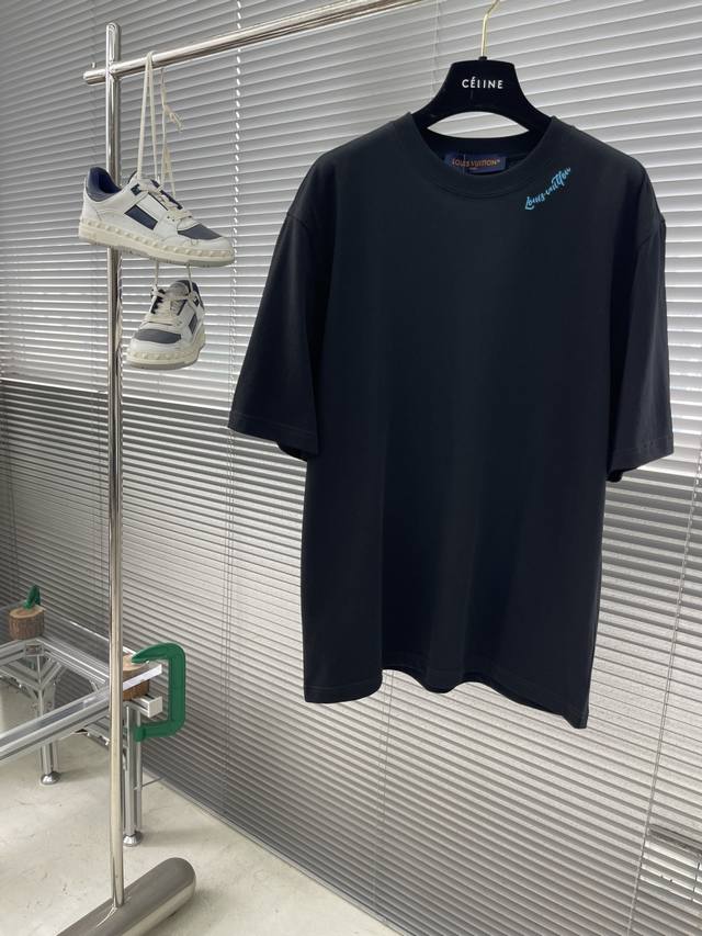 Style No. Sl194 Good Rand heavy-duty letter earth towel embroidery round neck sh