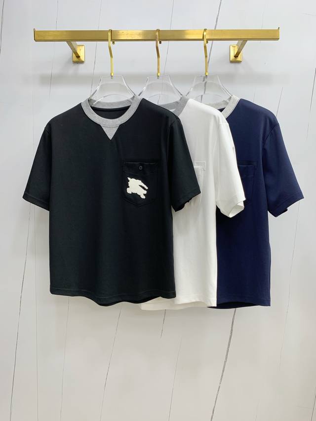 Moncler 2025Ss new splicing Logo casual couple style short style Original fabric