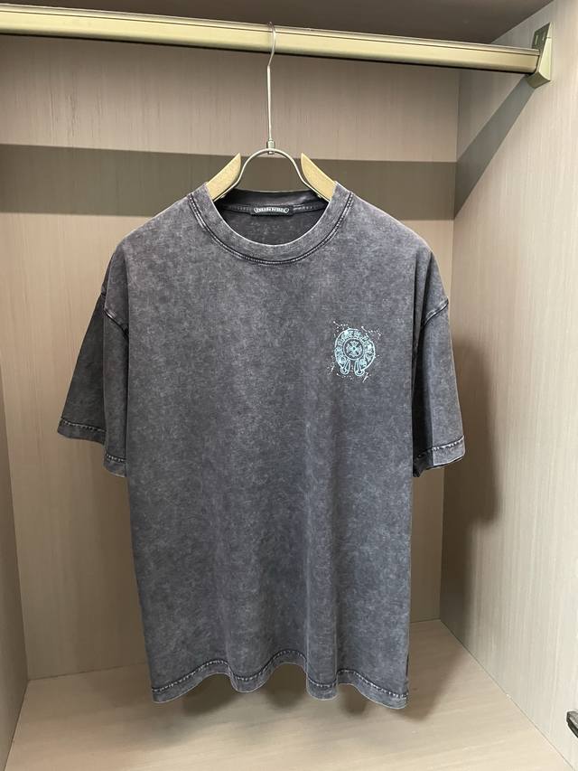 Balsenciaga 2025Ss sprayed monkey letter embroidery couple casual short-sleeved