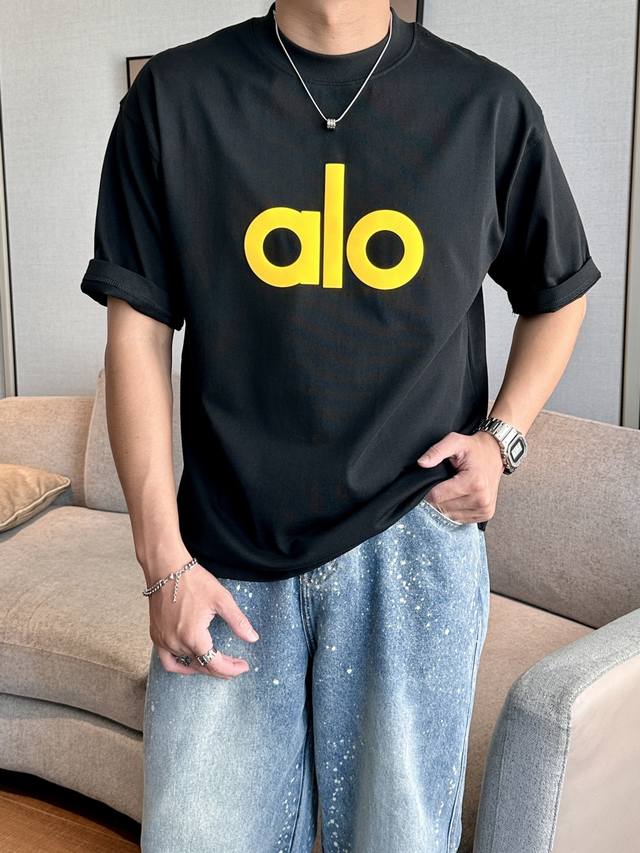 High quality Cucci front and back hollow inkjet starlight T-shirt! 25Ss spring a