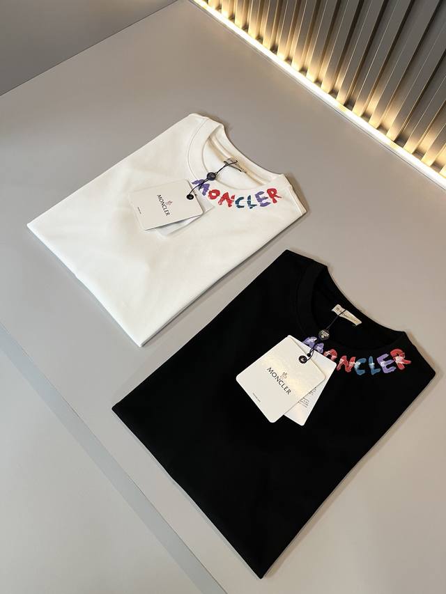 Counter model Prad... 2025 new trendy brand short-sleeved T-shirt S-2Xl Slightly