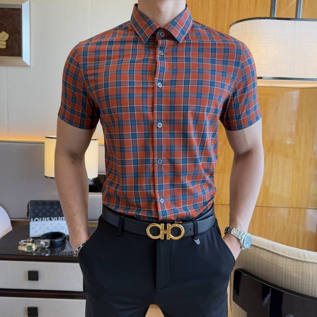Gucc 2025 Spring and Summer new round neck first counter latest short-sleeved ro