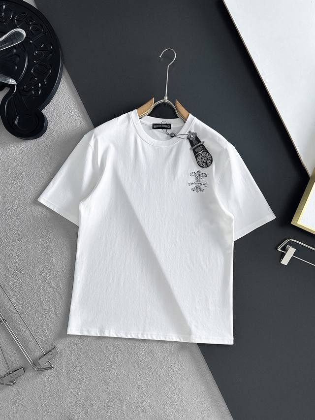 Lv Louis Vuitton 2025 spring and summer new original men's round neck short-slee
