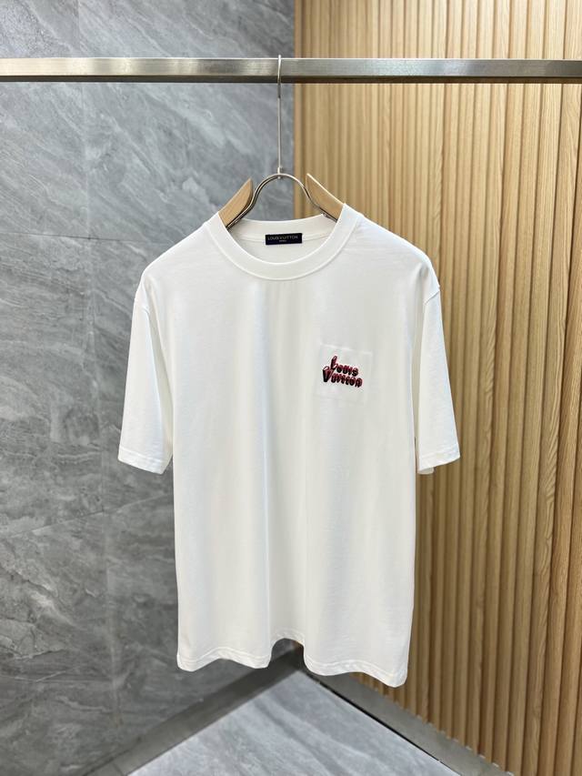 G*Venchy Givenchy 2025 spring and summer new original men's round neck short-sle