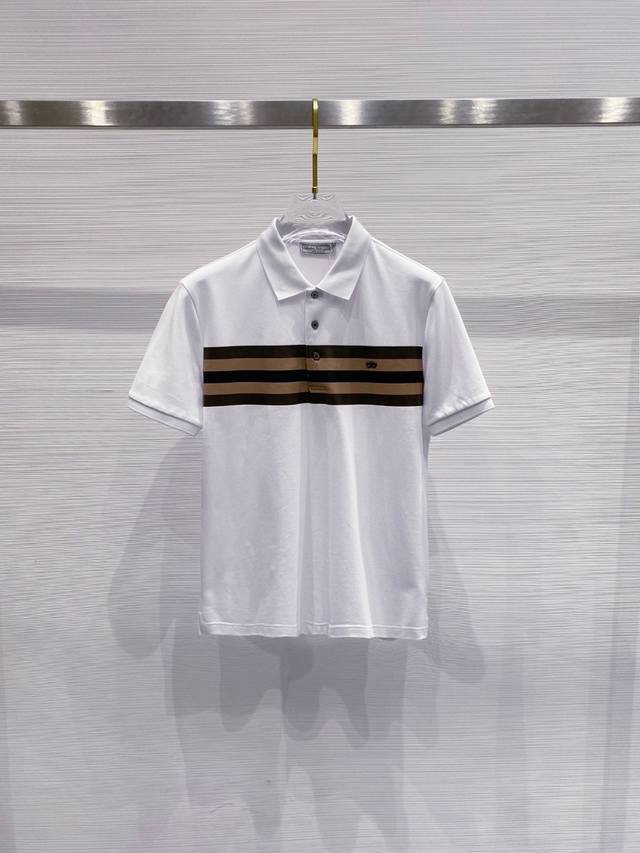 Bal 2025Ss Spring and Summer latest round neck fashion short-sleeved T-shirt, of