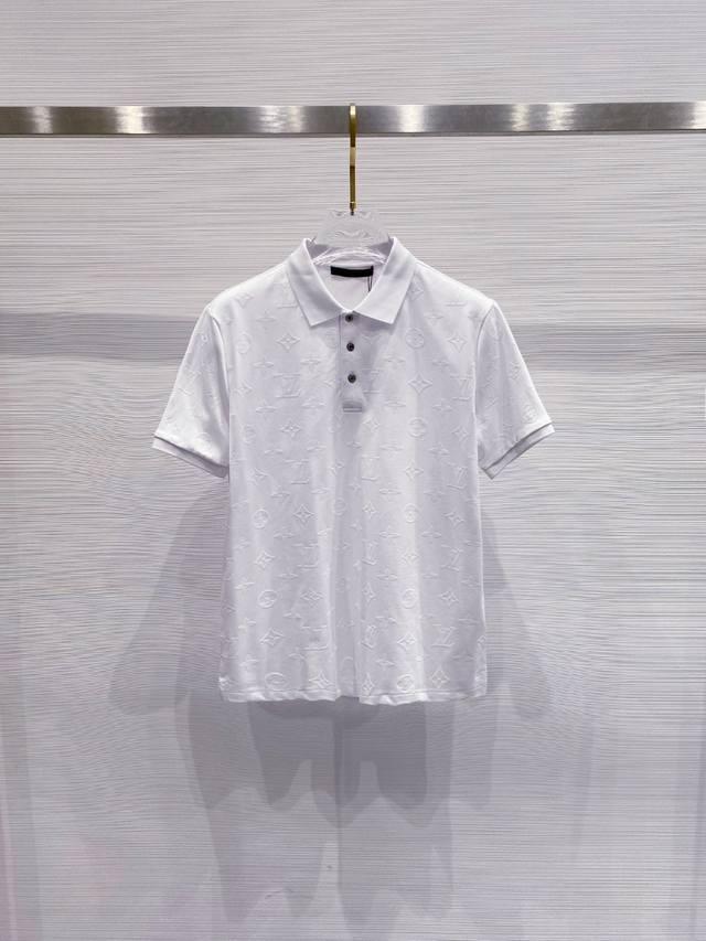 Low 2025 Spring and Summer Men's New Logo Round Neck Short Sleeve T-shirt. Impor
