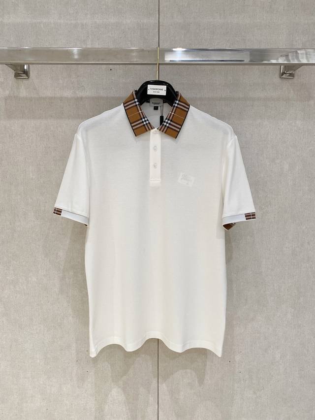 Bbr 2025 spring and summer top imported private goods, high-end black and white