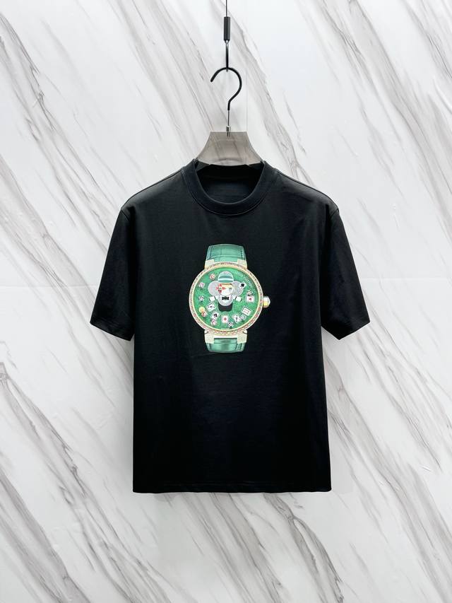 Moncler 2025Ss short-sleeved T-shirt, classic brand letter design under the coll
