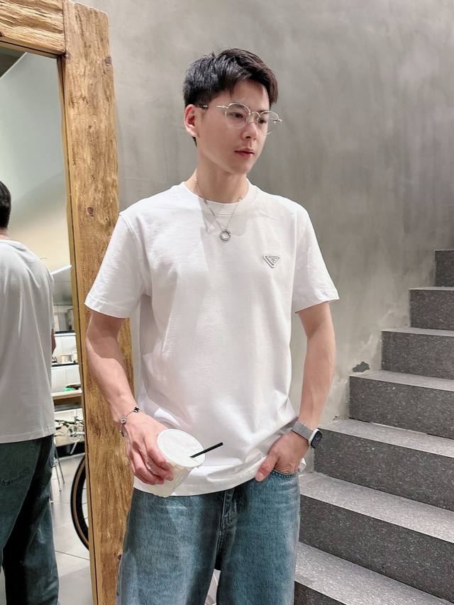Fend* 260g pure cotton double yarn loose handsome T-shirt hot-selling spot sprin