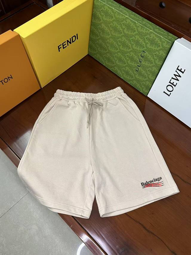 New short-sleeved shirt 6621 Balenciaga Paris short-sleeved shirt Logo logo prin