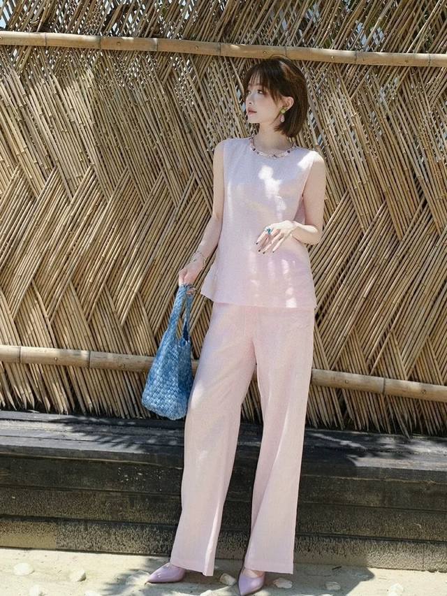 Louis Vuitto*Louis Vuitton 25 new old flower pink dopamine print set sold separa