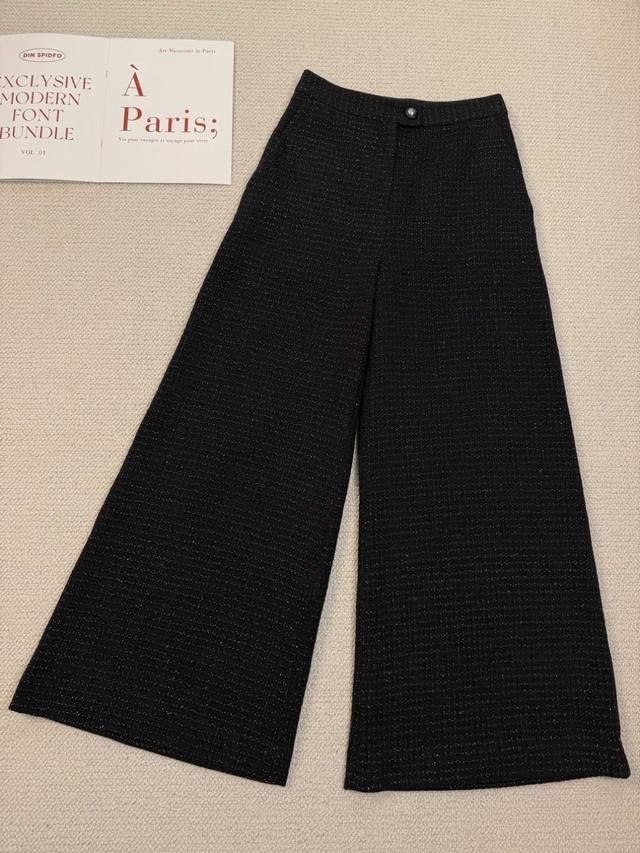 Loewe's new 2025 denim smudge shirt mid-length pants, simple and fashionable tro
