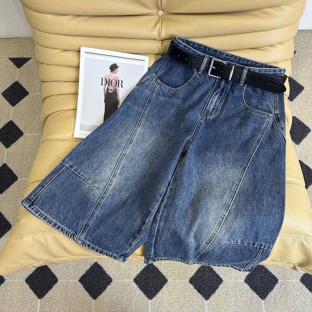 Prad* 25Ss new spring and summer green simple lace-up cargo pocket shorts | excl
