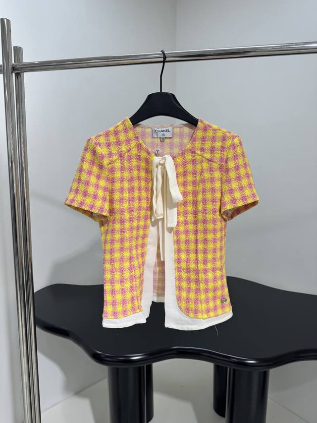 2680 Spring And Summer ! Chane*, three-color printed short, elastic with camelli