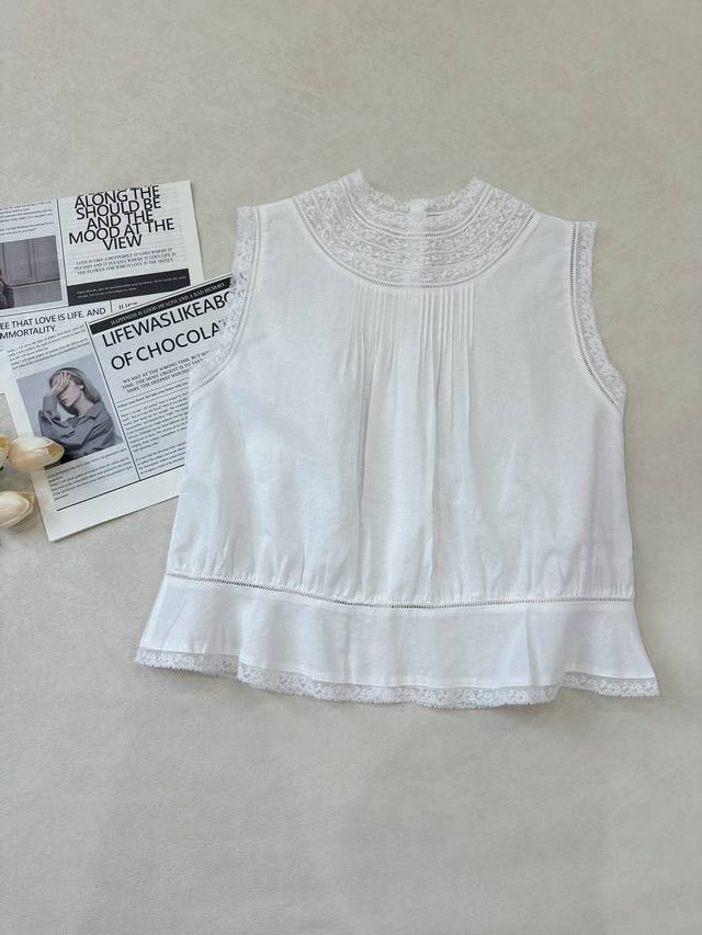 L's new summer round neck knitted cardigan long sleeves Color: White Size: 36.38