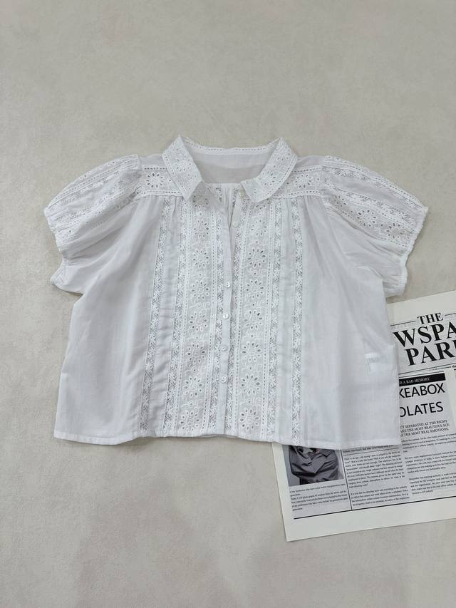 G's new summer round neck knitted short sleeves Color: white black gray Size: 36