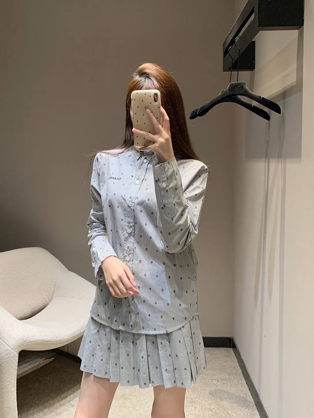 Miu25 spring and summer new heavy custom striped contrast fabric lapel embroider