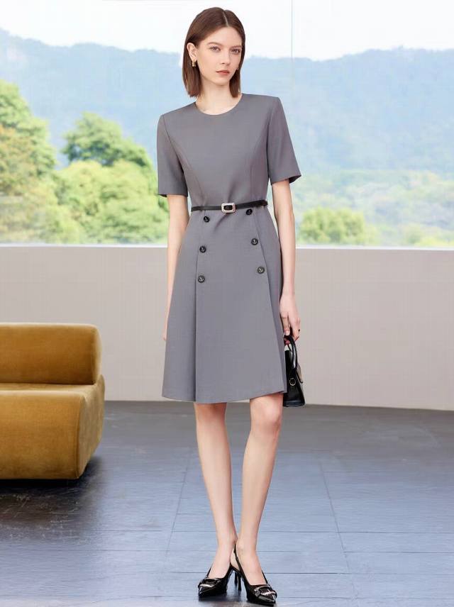 2025 summer new style fashion checkered pleated mid-length skirt, custom Yb impo