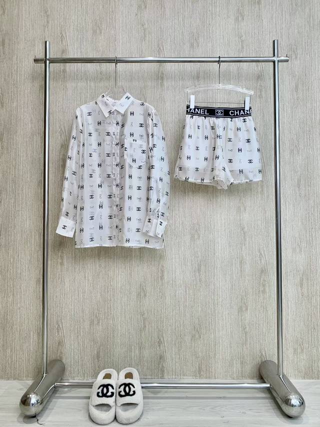 Shirt and skirt Chan*L 25 New summer printed shirt set sold separately Shirt and