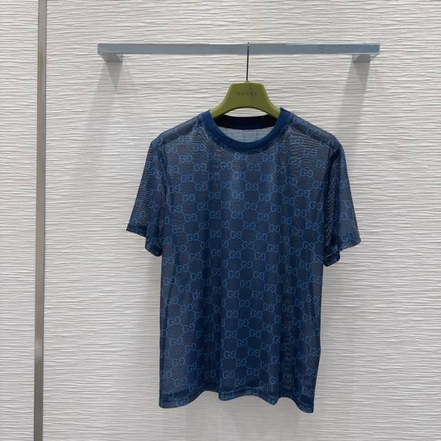 Style No. 20253472 Celin* new logo embroidered letter short-sleeved T-shirt, gra