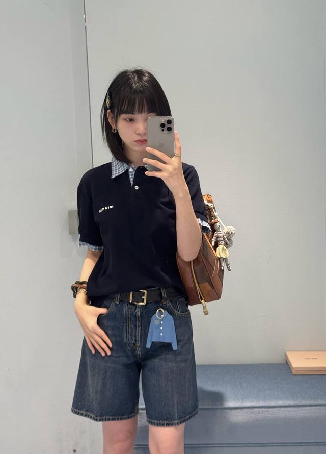 Louis Vuitto*2025 new arrivals jacquard patchwork belt dress Customized Yb twill