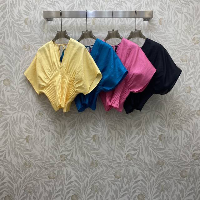 Cc Xiaoxiang Home! High version! Round neck mercerized cotton short-sleeved T-sh