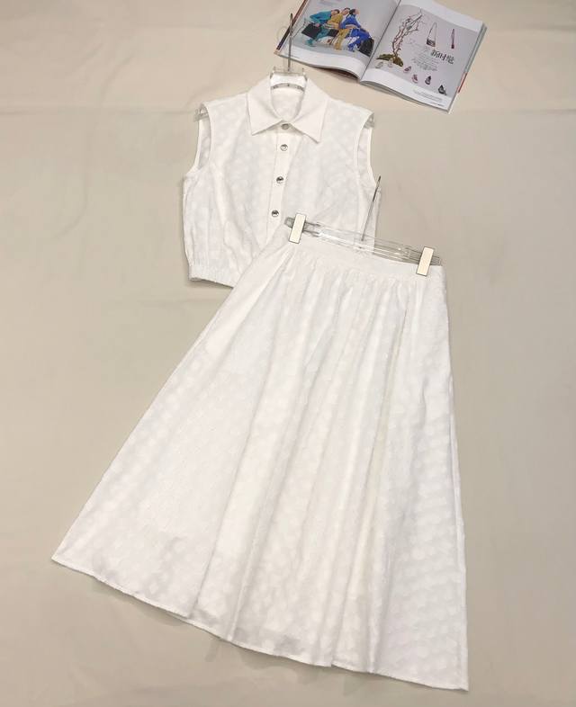 New blue floral print linen embroidered lace stitching lace bow waist puff sleev