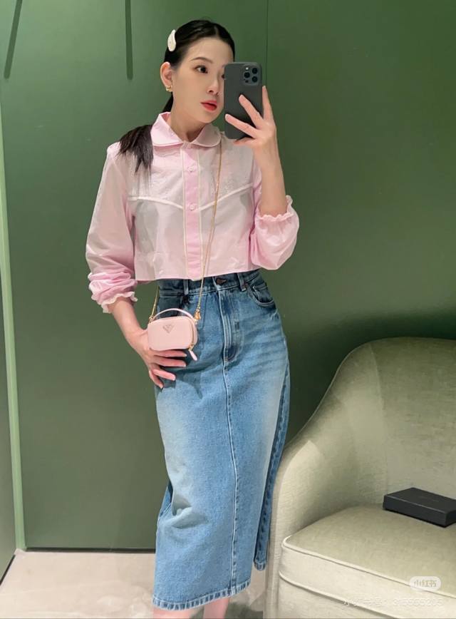 Gucc*2025 New arrival Lapel long-sleeved shirt Customized Yb imported twill cott
