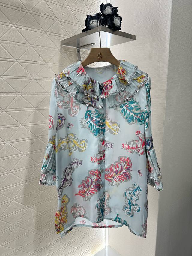 Popular dress + new pattern delivery French pop dream silk dress, 53% silk mater