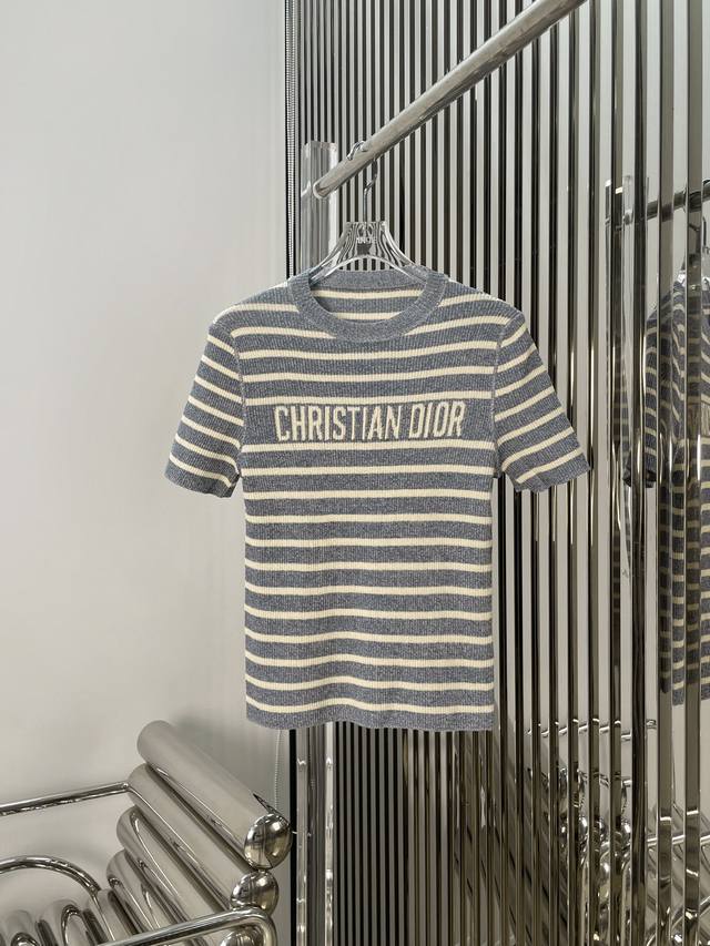 Lv Louis Vuitton 25Ss new front and back embroidered short-sleeved T-shirt Fabri