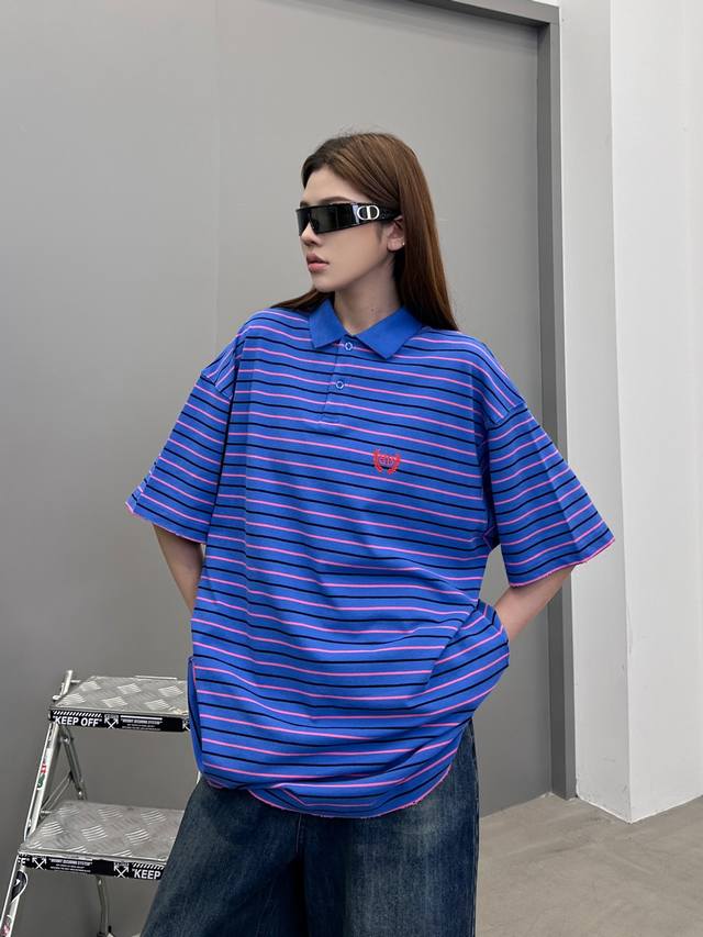 Gucci Guc*I 25Ss Master hand-designed trendy new product printed round neck shor