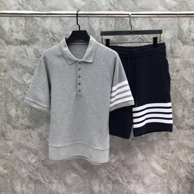 Lv Louis Vuitton 2025 Spring and Summer Series New Product Men's Round Neck Shor